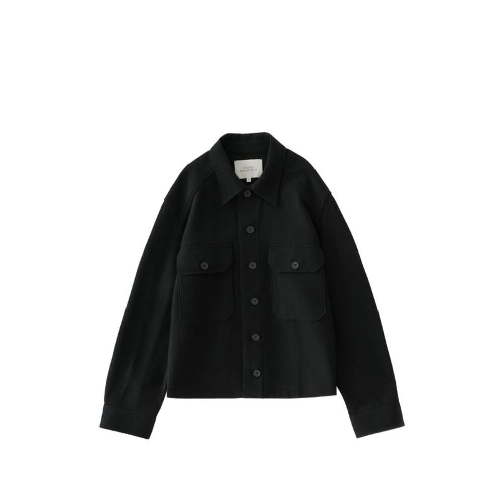 Studio Nicholson Black Jackets - Shirt Jackets Men